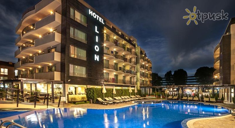Фото отеля Lion Hotel 4* Солнечный берег Болгария экстерьер и бассейны