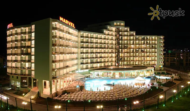 Фото отеля Марвел 4* Saulainā pludmale Bulgārija ārpuse un baseini