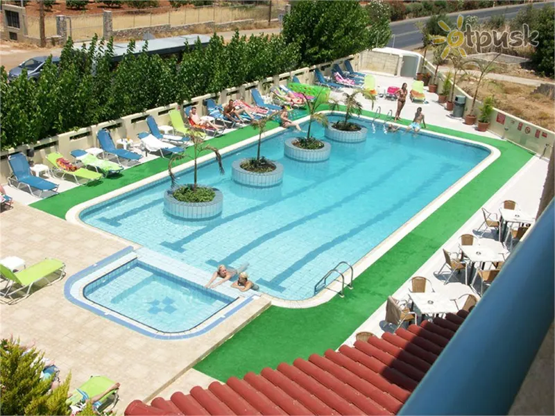 Фото отеля Nikos Hotel 2* Kreta – Heraklionas Graikija išorė ir baseinai