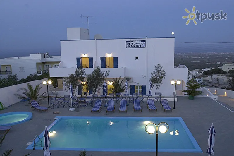 Фото отеля Margarita Hotel 3* о. Санторини Греция экстерьер и бассейны