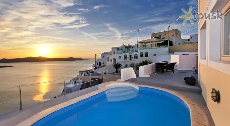 Фото отеля Nonis Apartments 3* о. Санторіні Греція екстер'єр та басейни