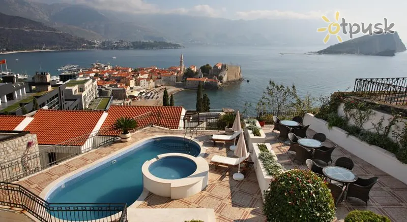 Фото отеля Vidikovac Apartments 3* Budva Juodkalnija išorė ir baseinai