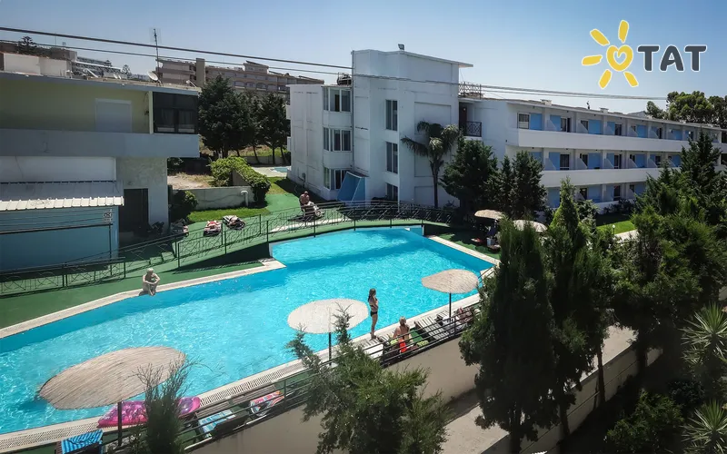 Фото отеля Forum Apartments 3* о. Родос Греція екстер'єр та басейни