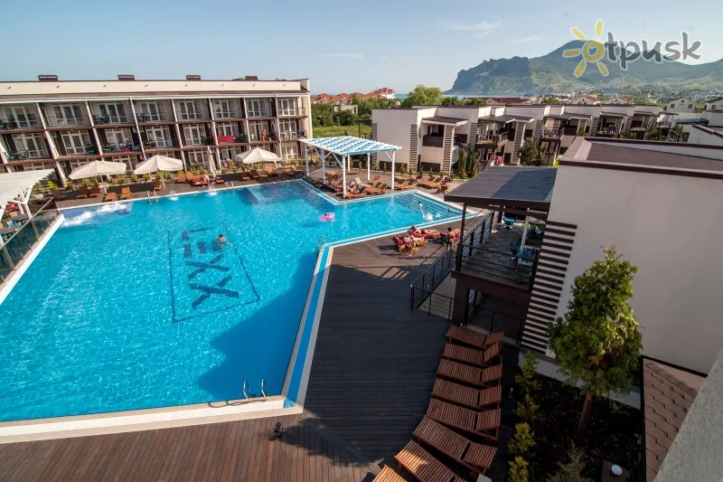 Фото отеля СПА-готель ЛЕКС 3* Коктебель Крим екстер'єр та басейни