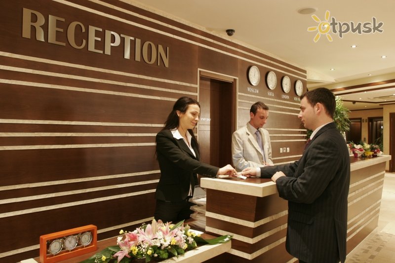Фото отеля St. Ivan Rilski Hotel & Apartments 4* Банско Болгария лобби и интерьер