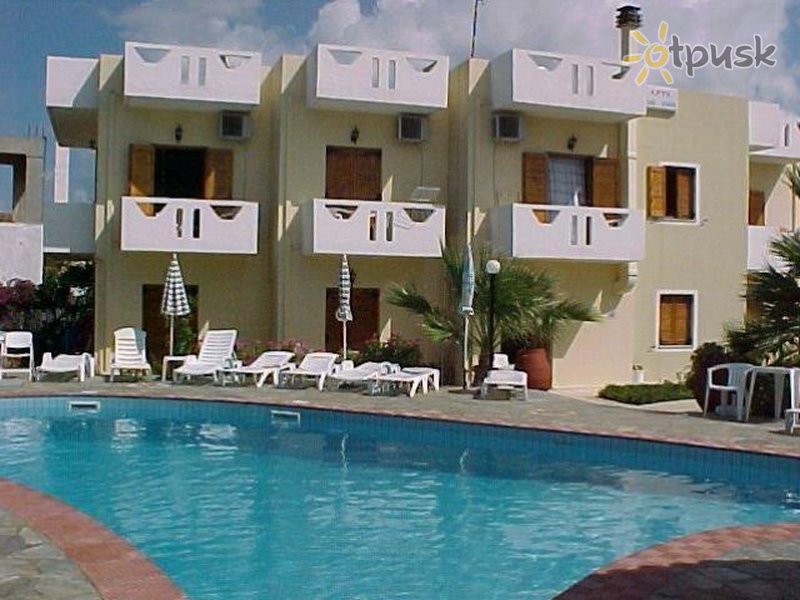 Фото отеля Mari Evans Apartments 3* о. Крит – Ираклион Греция экстерьер и бассейны