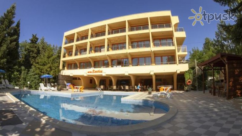Фото отеля Exotica Hotel 3* Золотые пески Болгария экстерьер и бассейны