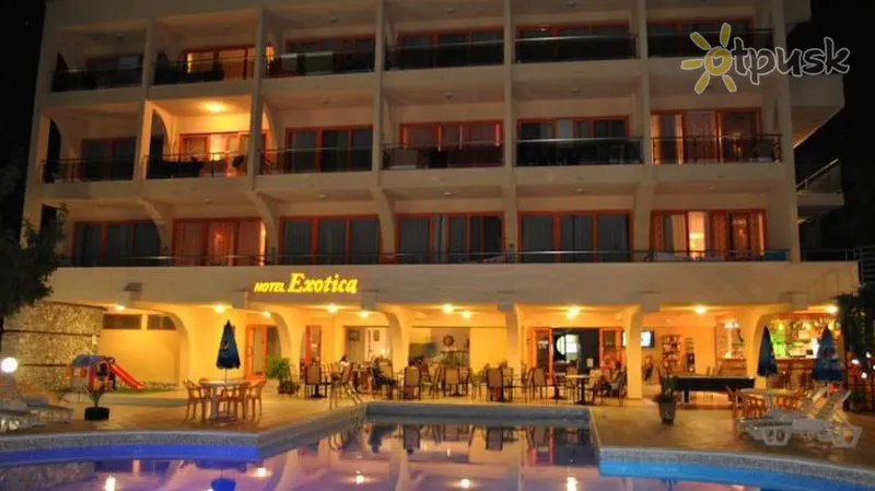 Фото отеля Exotica Hotel 3* Auksinės smiltys Bulgarija išorė ir baseinai