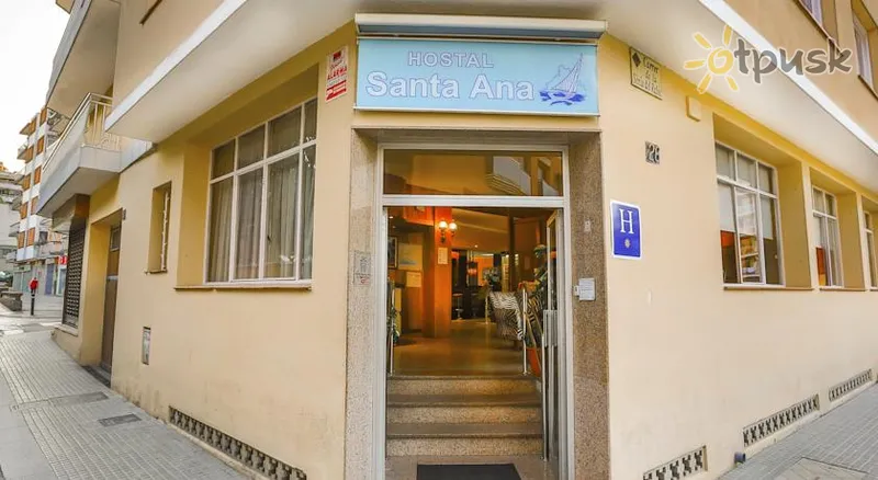 Фото отеля Santa Ana Hostal 1* Коста Брава Іспанія екстер'єр та басейни