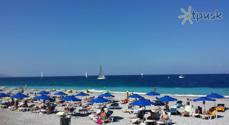 Фото отеля Area Blue Beach Apartments 3* о. Родос Греция пляж