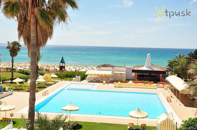 Фото отеля El Fell Hotel 3* Hamametas Tunisas išorė ir baseinai