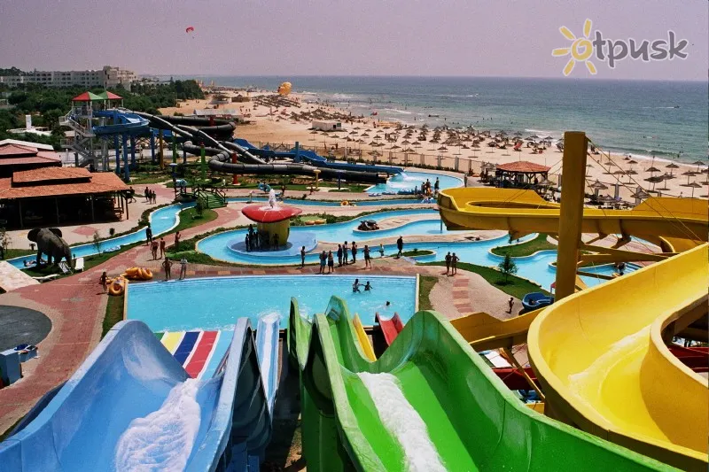Фото отеля El Fell Hotel 3* Hammamets Tunisija akvaparks, slidkalniņi