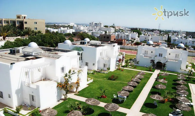 Фото отеля Les Jardins de Hammamet 3* Hamametas Tunisas išorė ir baseinai