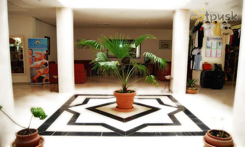 Фото отеля Les Jardins de Hammamet 3* Hamametas Tunisas fojė ir interjeras