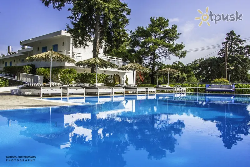 Фото отеля Pine Trees Art Hotel 2* Rodas Graikija išorė ir baseinai
