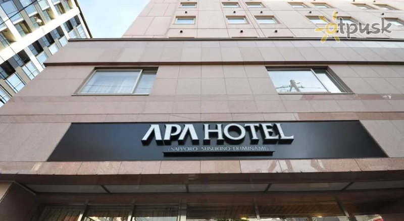 Фото отеля Apa Hotel Sapporo Susukino Ekiminami 3* apie. Hokaidas Japonija išorė ir baseinai