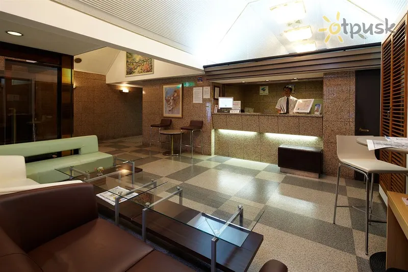 Фото отеля Business Inn Sennichimae Hotel 2* Osaka Japonija fojė ir interjeras