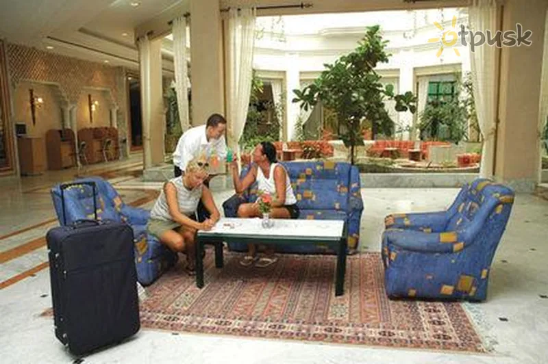 Фото отеля Albatros Hotel 4* Хаммамет Туніс лобі та інтер'єр