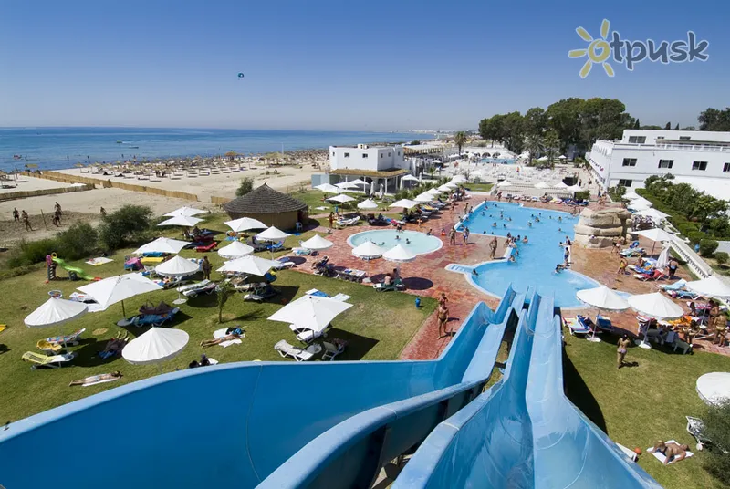 Фото отеля Bousten Long Beach Club 3* Hamametas Tunisas vandens parkas, kalneliai