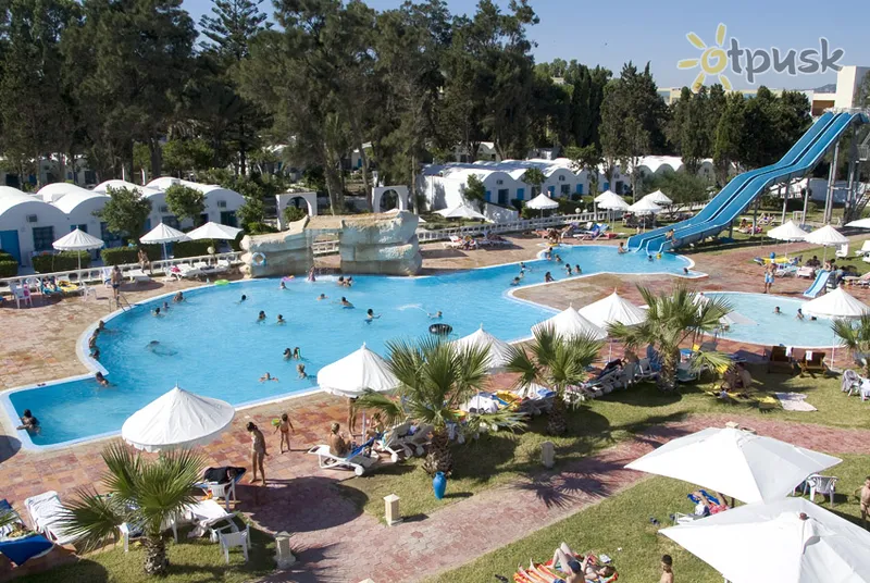 Фото отеля Bousten Long Beach Club 3* Hamametas Tunisas vandens parkas, kalneliai