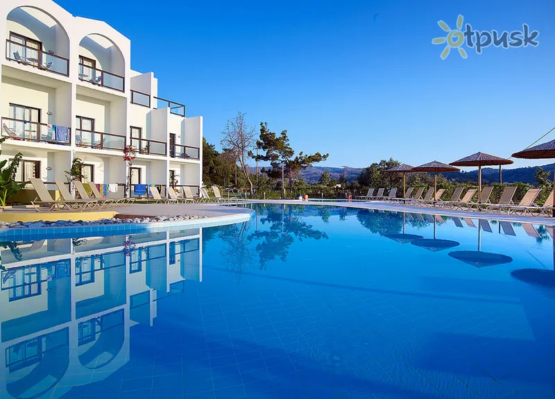 Фото отеля Sunrise Garden Kiotari 3* Rodas Graikija išorė ir baseinai