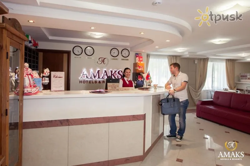 Фото отеля Амакс Визит-Отель 3* Gomeļa Baltkrievija vestibils un interjers