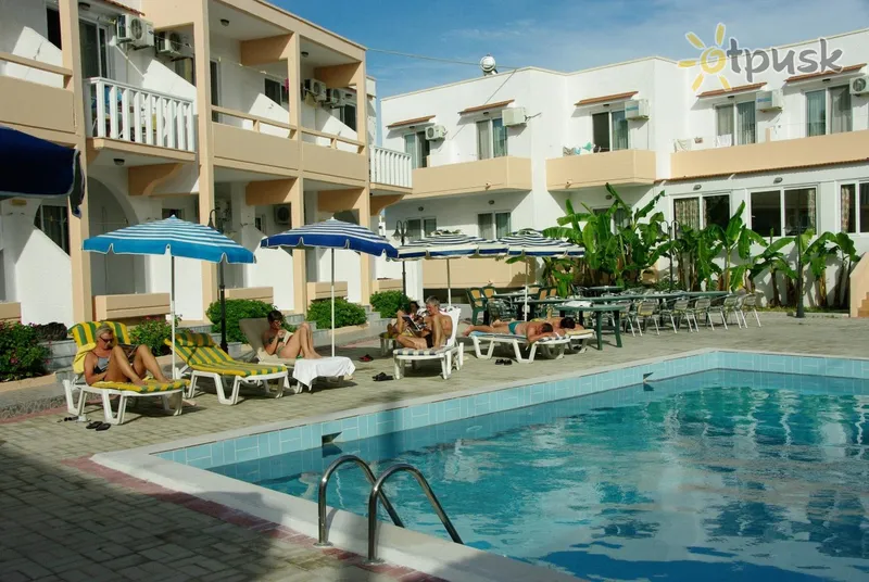 Фото отеля Tsambika Sun Hotel 2* Rodas Graikija išorė ir baseinai
