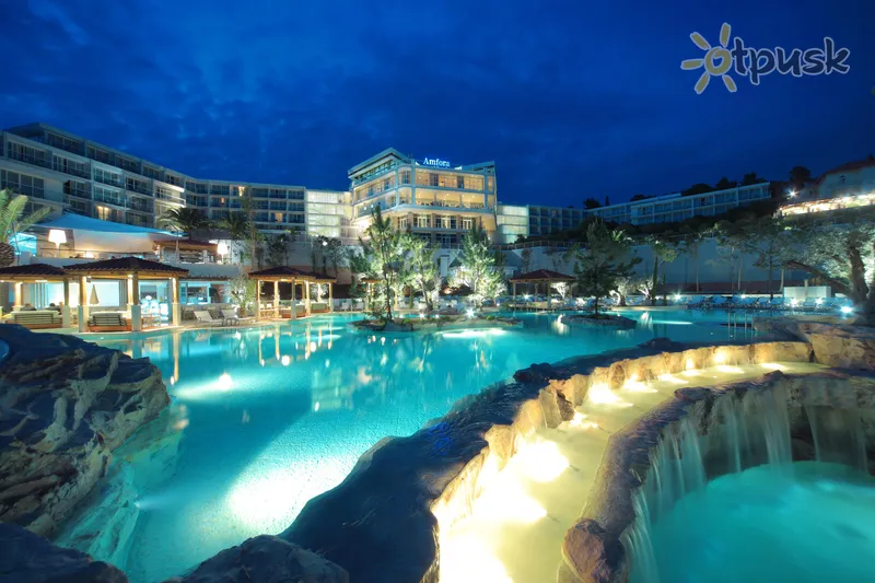 Фото отеля Amfora Hvar Grand Beach Resort 4* о. Хвар Хорватія екстер'єр та басейни