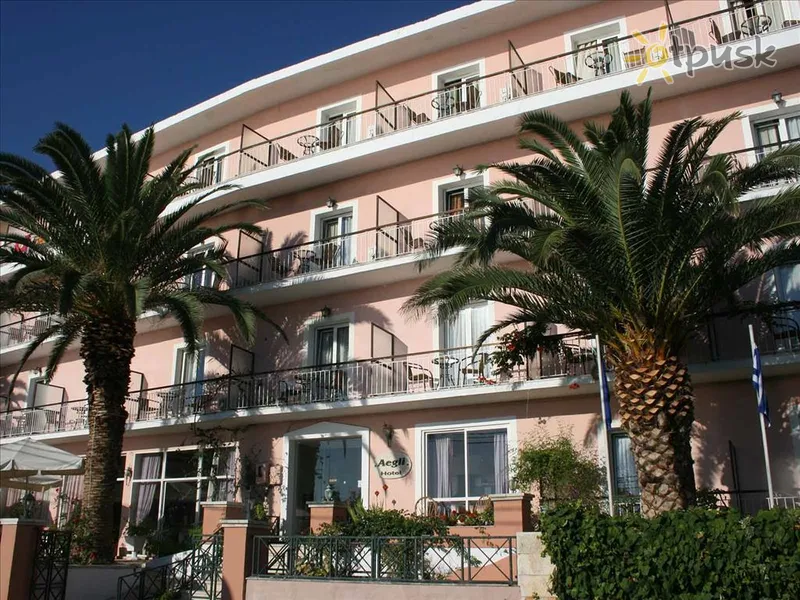 Фото отеля Aegli Hotel 2* о. Корфу Греция экстерьер и бассейны
