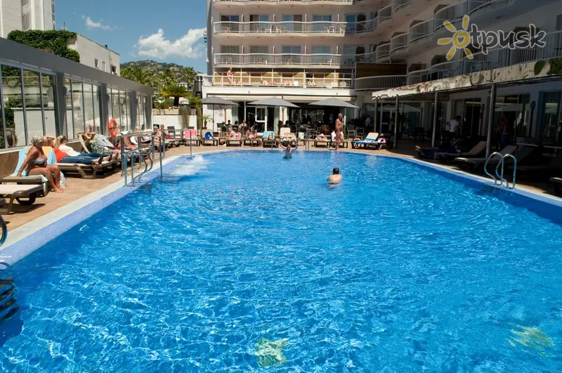 Фото отеля Helios Hotel Lloret de Mar 4* Kosta Brava Ispanija išorė ir baseinai