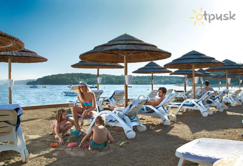 Фото отеля Valamar Tamaris Resort 4* Porec Horvātija pludmale