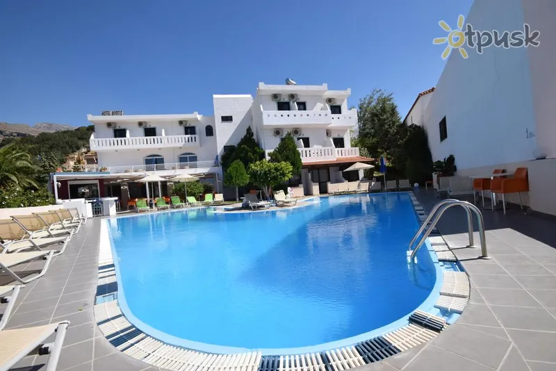 Фото отеля Myrtis Hotel 3* Kreta – Retimnas Graikija išorė ir baseinai