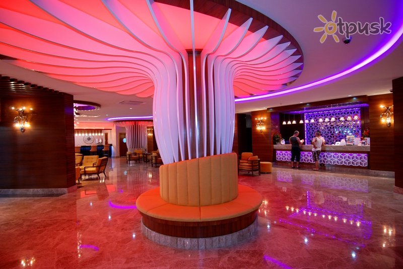 Фото отеля Grand Zaman Beach Hotel 4* Алания Турция лобби и интерьер
