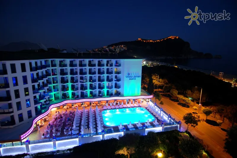 Фото отеля Grand Zaman Beach Hotel 4* Alanija Turkija išorė ir baseinai