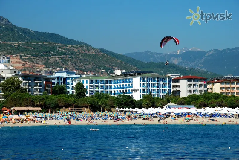 Фото отеля Grand Zaman Beach Hotel 4* Алания Турция экстерьер и бассейны