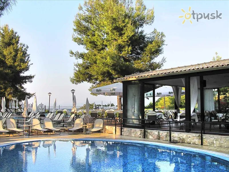 Фото отеля Lesse Hotel 4* Halkidiki — Kasandra Grieķija ārpuse un baseini