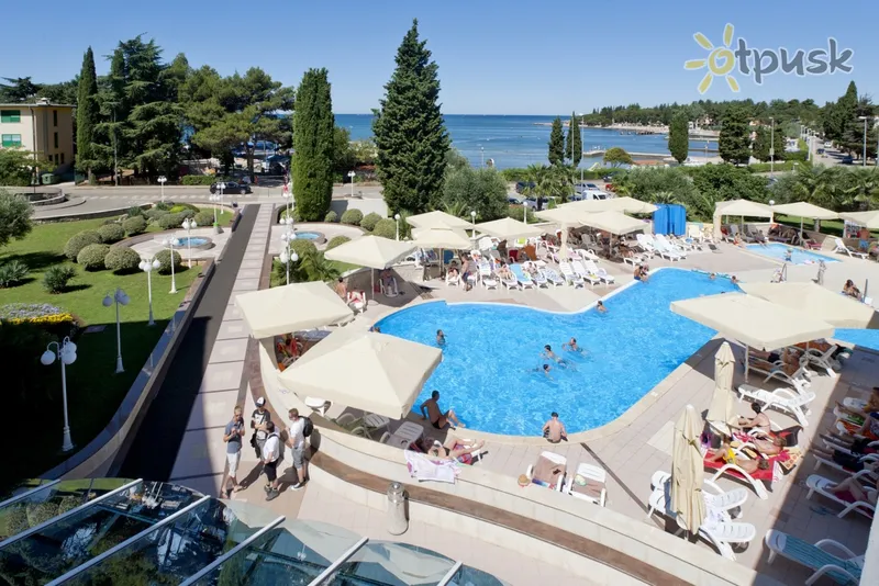 Фото отеля Park Plava Laguna Hotel 4* Porec Horvātija ārpuse un baseini