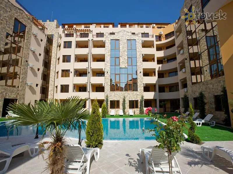 Фото отеля GT Emerald Paradise Apartments 4* Солнечный берег Болгария экстерьер и бассейны