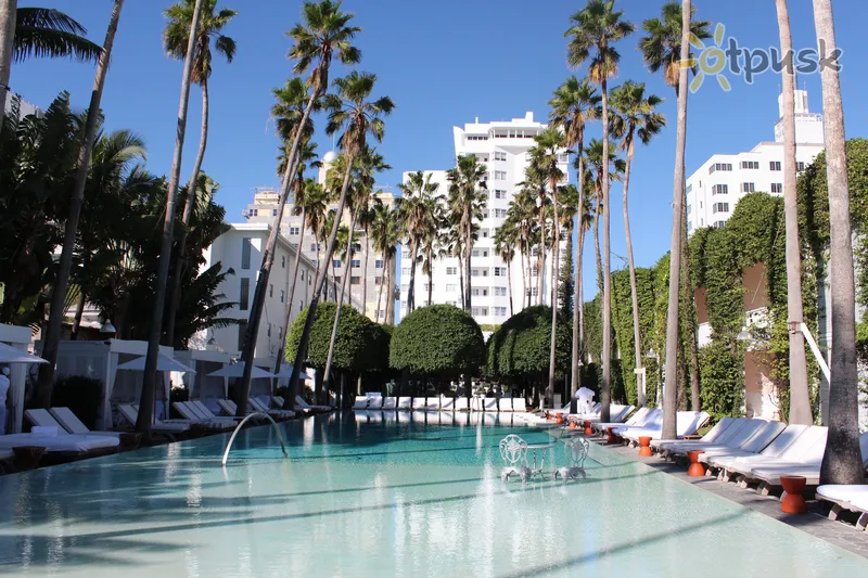 Фото отеля Delano Hotel South Beach 5* Майами США экстерьер и бассейны