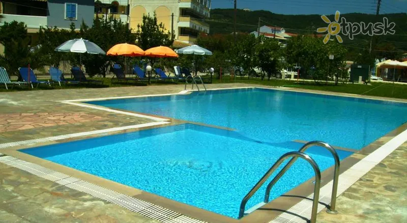 Фото отеля Aggelos Family Hotel 3* о. Корфу Греция экстерьер и бассейны