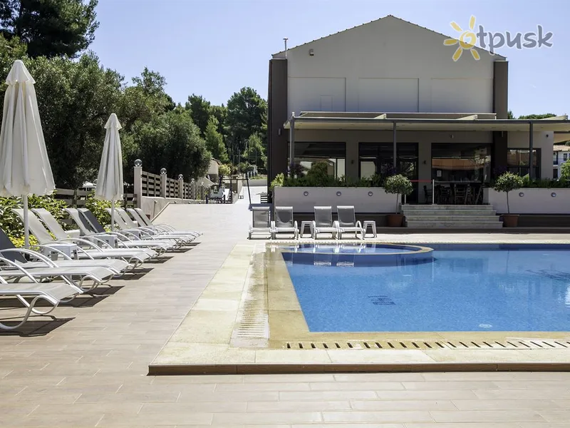 Фото отеля Simeon Hotel 3* Chalkidikė – Sitonija Graikija išorė ir baseinai