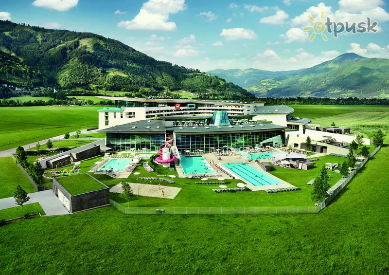 Фото отеля Tauern Spa Zell Am See-Kaprun Hotel 4* Kaprun Austrija išorė ir baseinai
