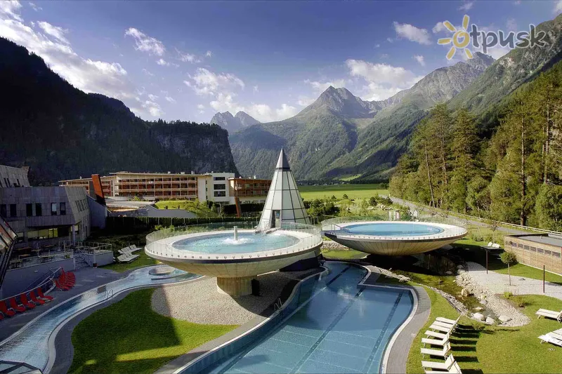 Фото отеля Aqua Dome 4* Soldenas Austrija išorė ir baseinai