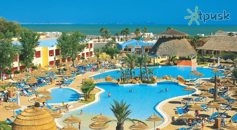 Фото отеля Caribbean World Borj Cedria 3* Tunisas Tunisas išorė ir baseinai