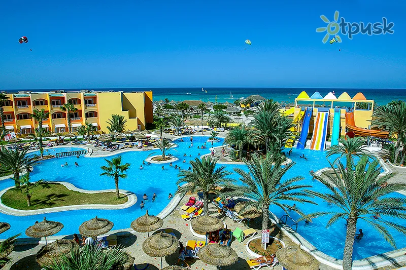 Фото отеля Caribbean World Djerba Thalasso 4* о. Джерба Тунис аквапарк, горки