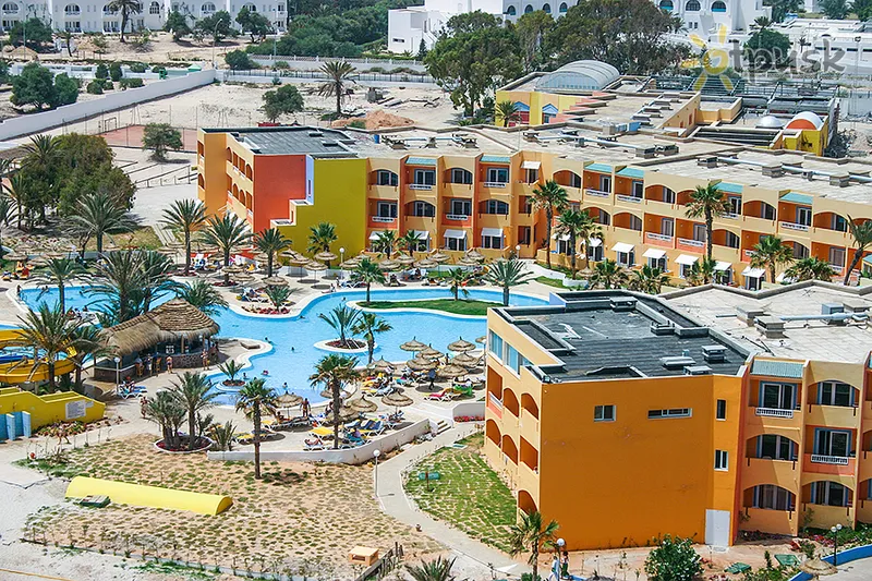 Фото отеля Caribbean World Djerba Thalasso 4* par. Džerba Tunisija ārpuse un baseini