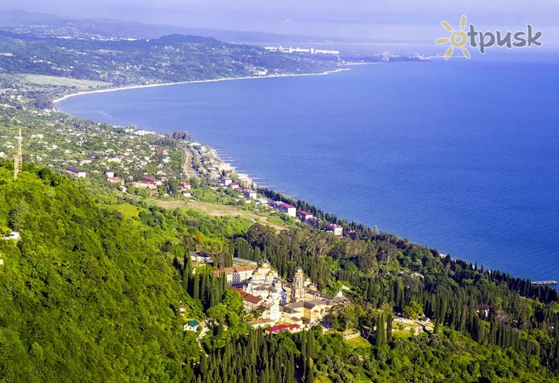 Фото отеля Еко-Вілладж Котеджі 2* Новий Афон Абхазія екстер'єр та басейни