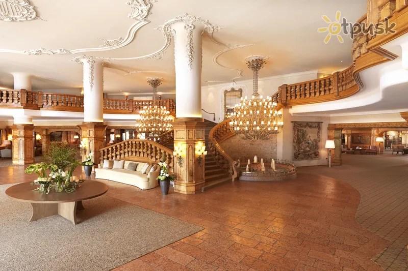 Фото отеля Interalpen-Hotel Tyrol 5* Зеефельд Австрия лобби и интерьер