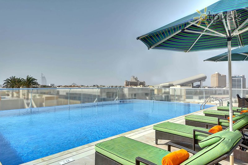 Фото отеля Al Khoory Atrium Hotel 4* Дубай ОАЭ экстерьер и бассейны