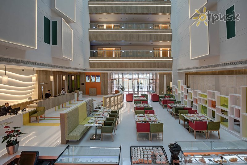 Фото отеля Al Khoory Atrium Hotel 4* Дубай ОАЭ бары и рестораны